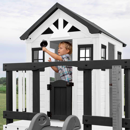 Backyard Discovery Sweetwater Heights Elevated Playhouse - Image 5