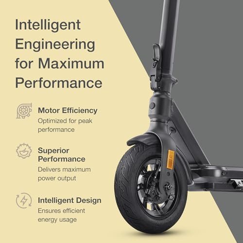 Electric Scooter - VX2 PRO Swiss Engineered Electric Scooters for Adults - 1300W Peak Power 22, 28, 37-Mile Ranges, IPX6 Water Resistant Fast Electric Scooter - 24 Months Support - Image 6