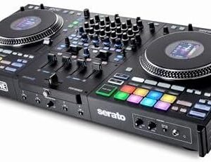 Rane PERFORMER 4-Channel Motorized DJ Controller, 7" Platters with Displays, Precision Feel Faders, Stem Split, Advanced FX, Serato DJ Pro Included