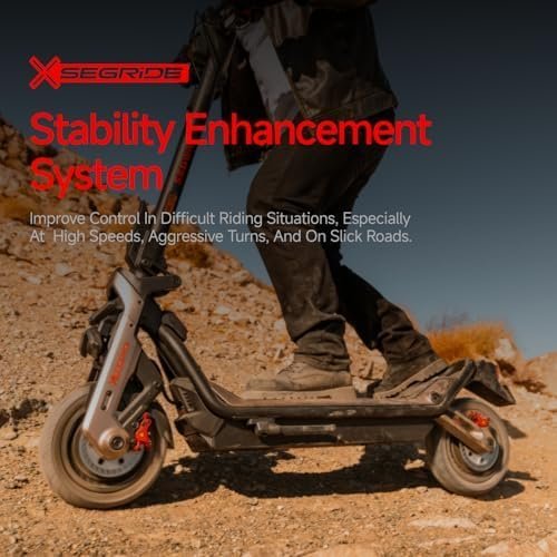 Segway SuperScooter GT3, 31 MPH w/ 45-Mile Long Range, 2400W Peak Motor, Dual Hydraulic Suspension, Self-Sealing Tires, Flash Charging Electric Scooter for Adults, UL 2272/2271 Certified, Gen3 - Image 3