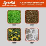 Agri-Fab 45-0543 Tow-Behind 100 lb Lawn & Garden Spiker Seeder Spreader - Image 24