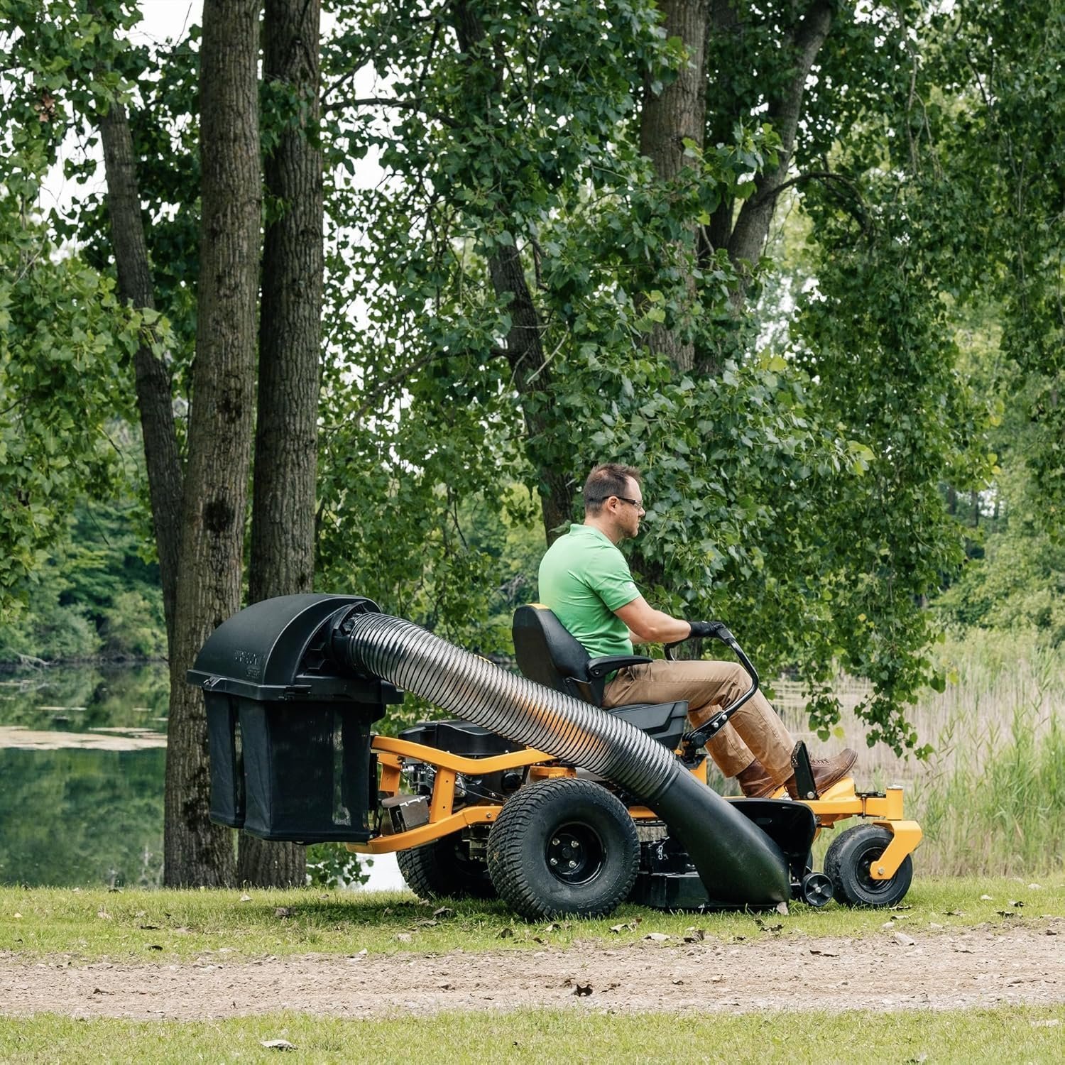 915lqlIjY4L._AC_SL1500-1.jpg 8TEN TurfBucket Twin Bagger for Cub Cadet ZT1 42–50 in Zero Turn 2018+ - Image 1
