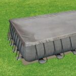 Summer Waves 32ft x 16ft x 52in Rectangle Frame Above Ground Swimming Pool Set - Image 4