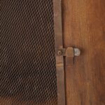 Sunnydaze 70″ Rust Patina Finish Steel Wood-Burning Chiminea with Spark Screen - Image 12