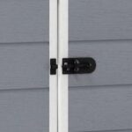 Keter Manor 4 ft. W x 6 ft. D Vertical Resin Outdoor Storage Shed Ideal For Patio Installation Included - Image 5