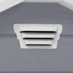 Keter Manor 4 ft. W x 6 ft. D Vertical Resin Outdoor Storage Shed Ideal For Patio Installation Included - Image 6